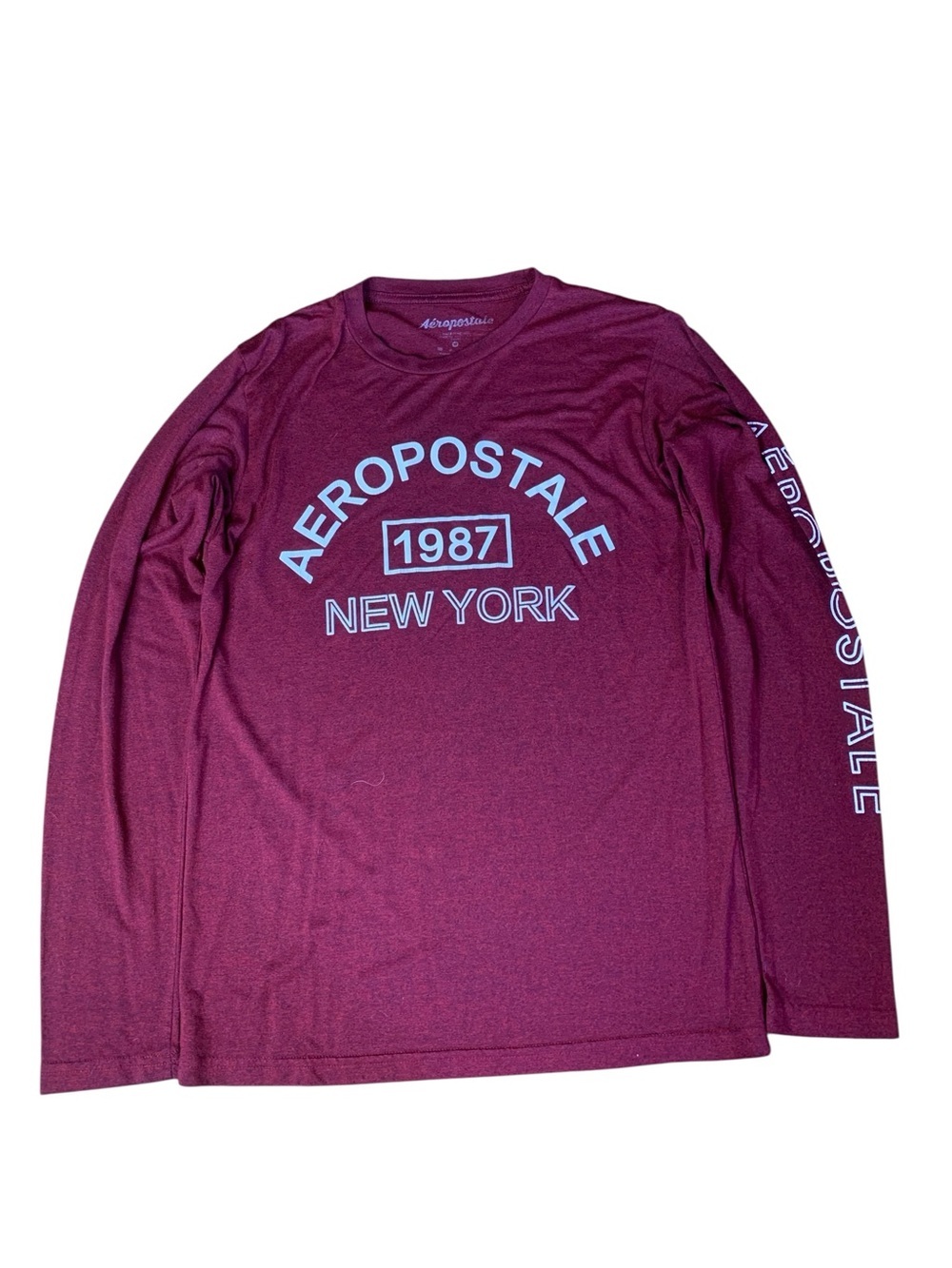Aeropostale 1987 New York Long Sleeve Graphic Tee - Medium